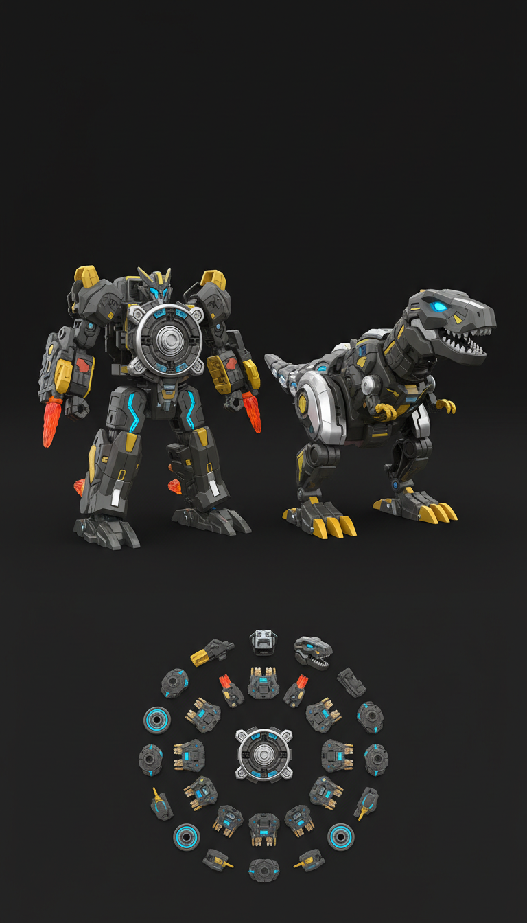 Mech Spinner With Snap-Shift Gears