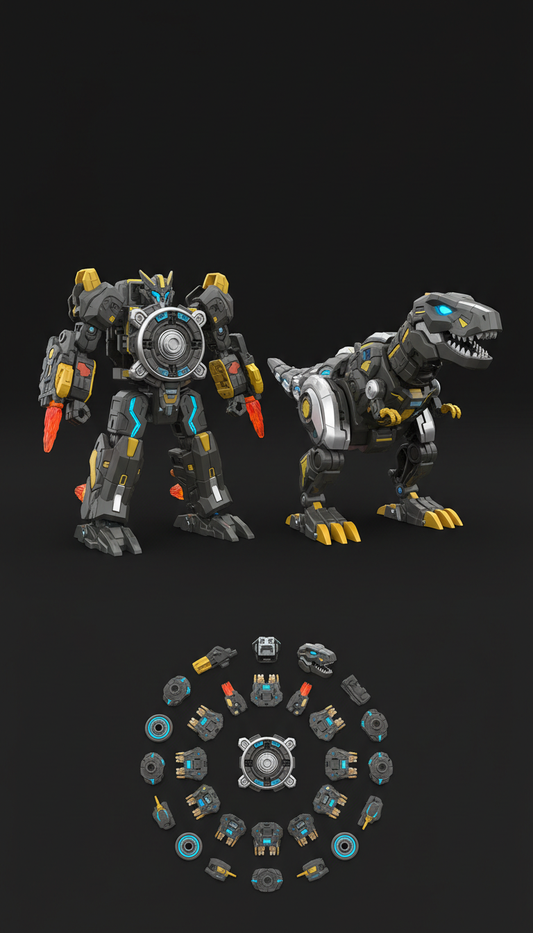 Mech Spinner With Snap-Shift Gears